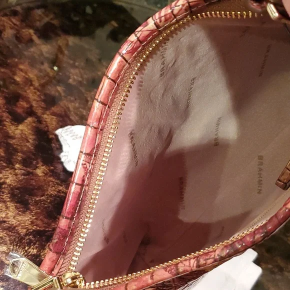 NWT Brahmin Lorelei Foliage Melbourne Leather Shoulder Bag